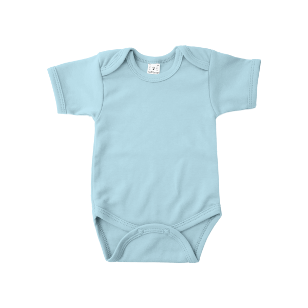 romper baby blauw