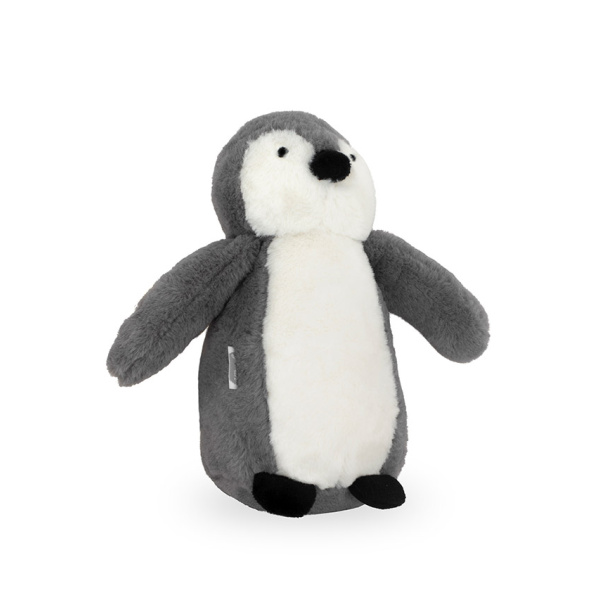 knuffel penguin grey