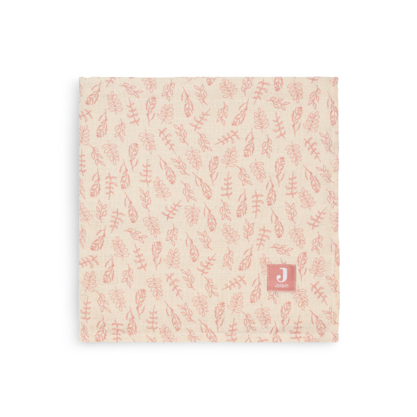 hydrofiele doek meadow pink white jollein